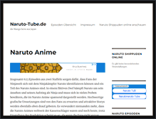 Tablet Screenshot of naruto-tube.de